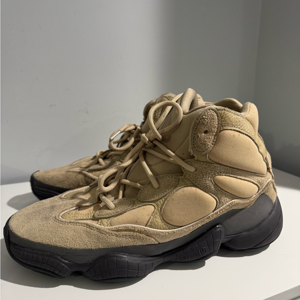 Yeezy 500 Beige High-Top Sneakers